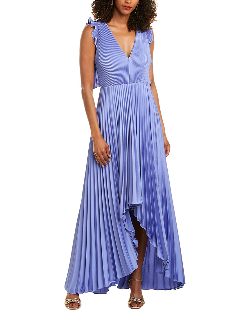Image of Flor Et.Al Pleated Maxi Dress