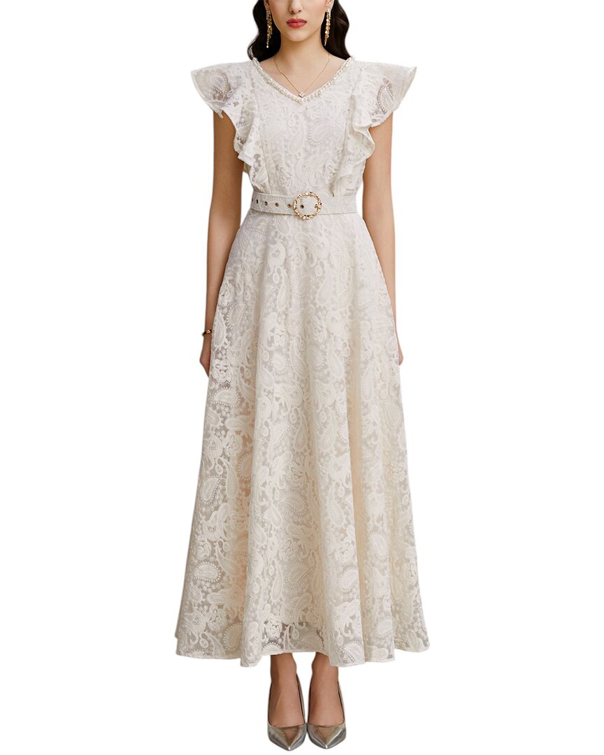 Kaimilan Midi Dress In Gray