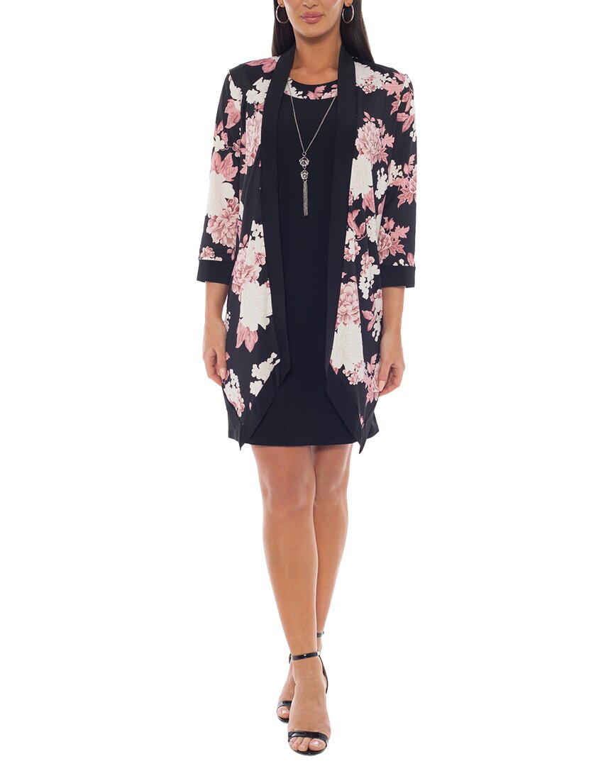 Marina Two Piece Mini Dress In Pink