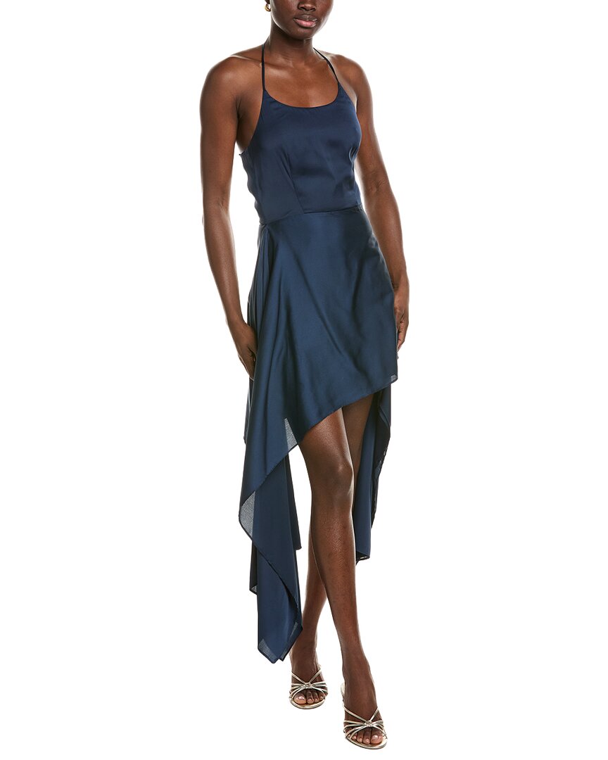 Azeeza Pooja Mini Dress In Deep Sea