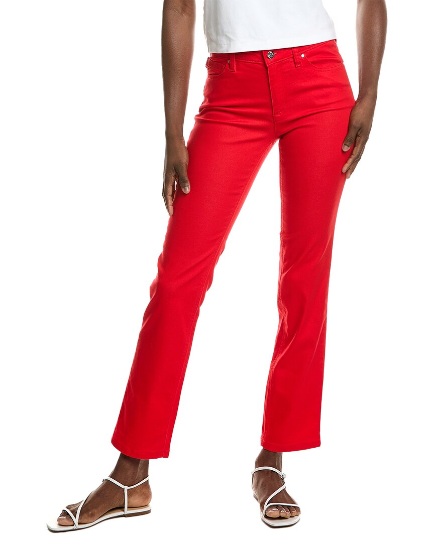Jones New York Lexington Straight City Pant In Red