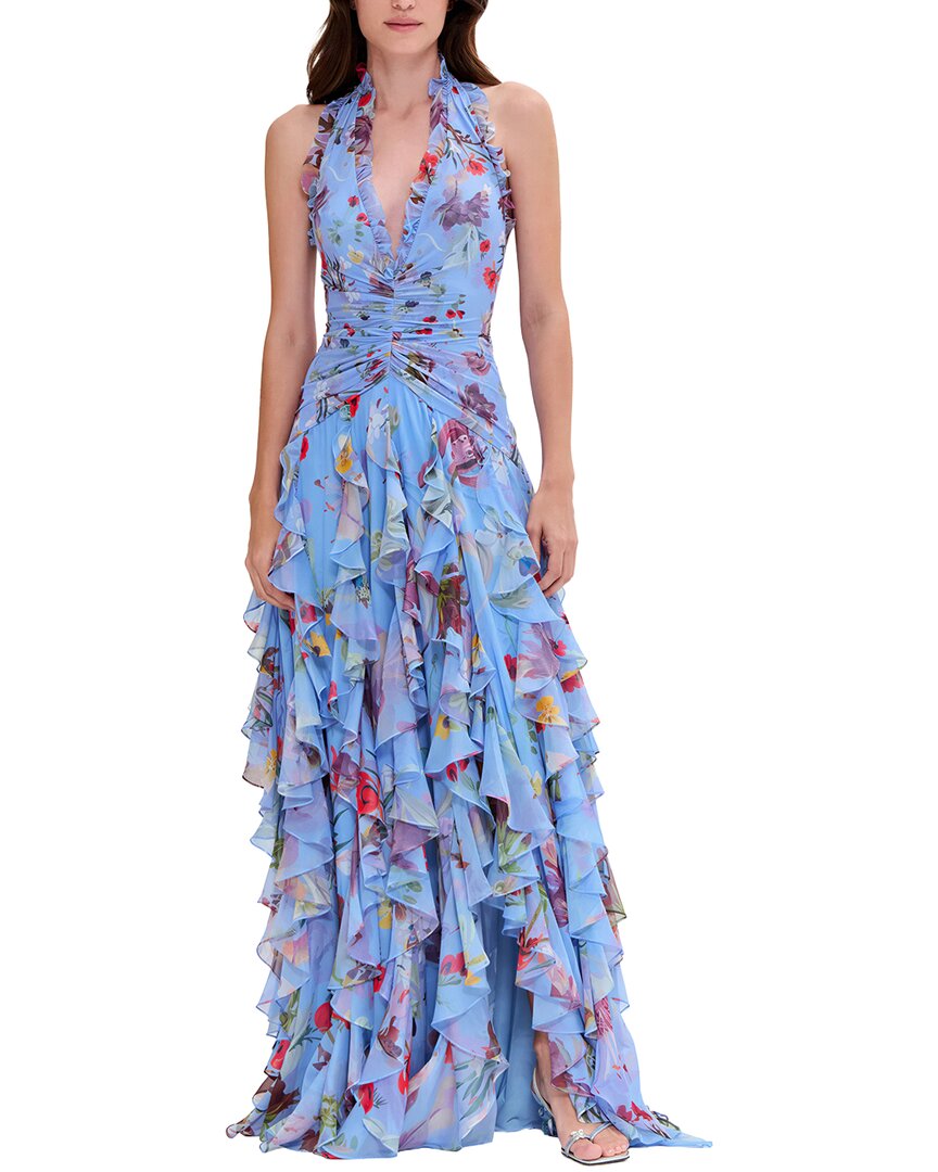 Homeyee Maxi Dress In Blue