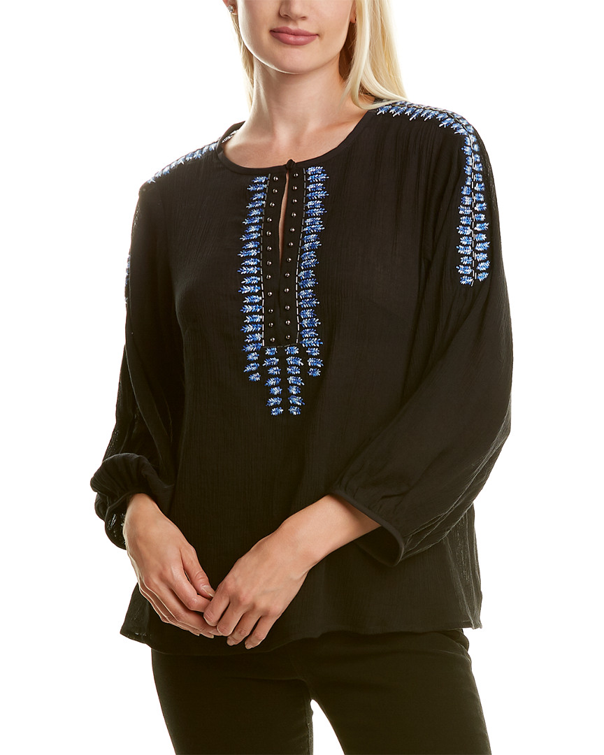 Image of Nanette Lepore Highlands Silk Top