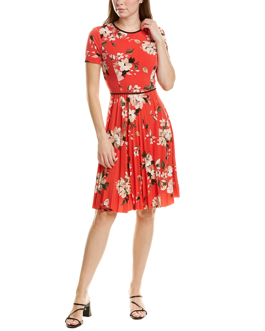 Image of Maggy London Pleated A-Line Dress