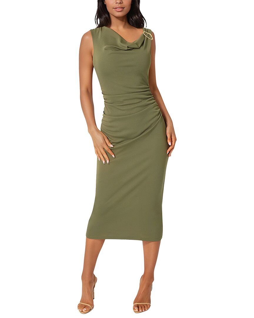 Bebe Midi Dress In Multi