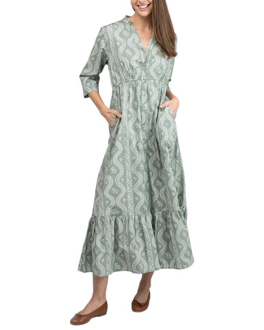 Beau & Ro Christie Dress In Green
