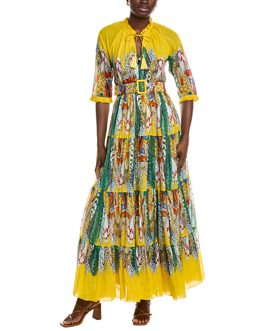 Samantha Sung Eden Maxi Dress In Yellow