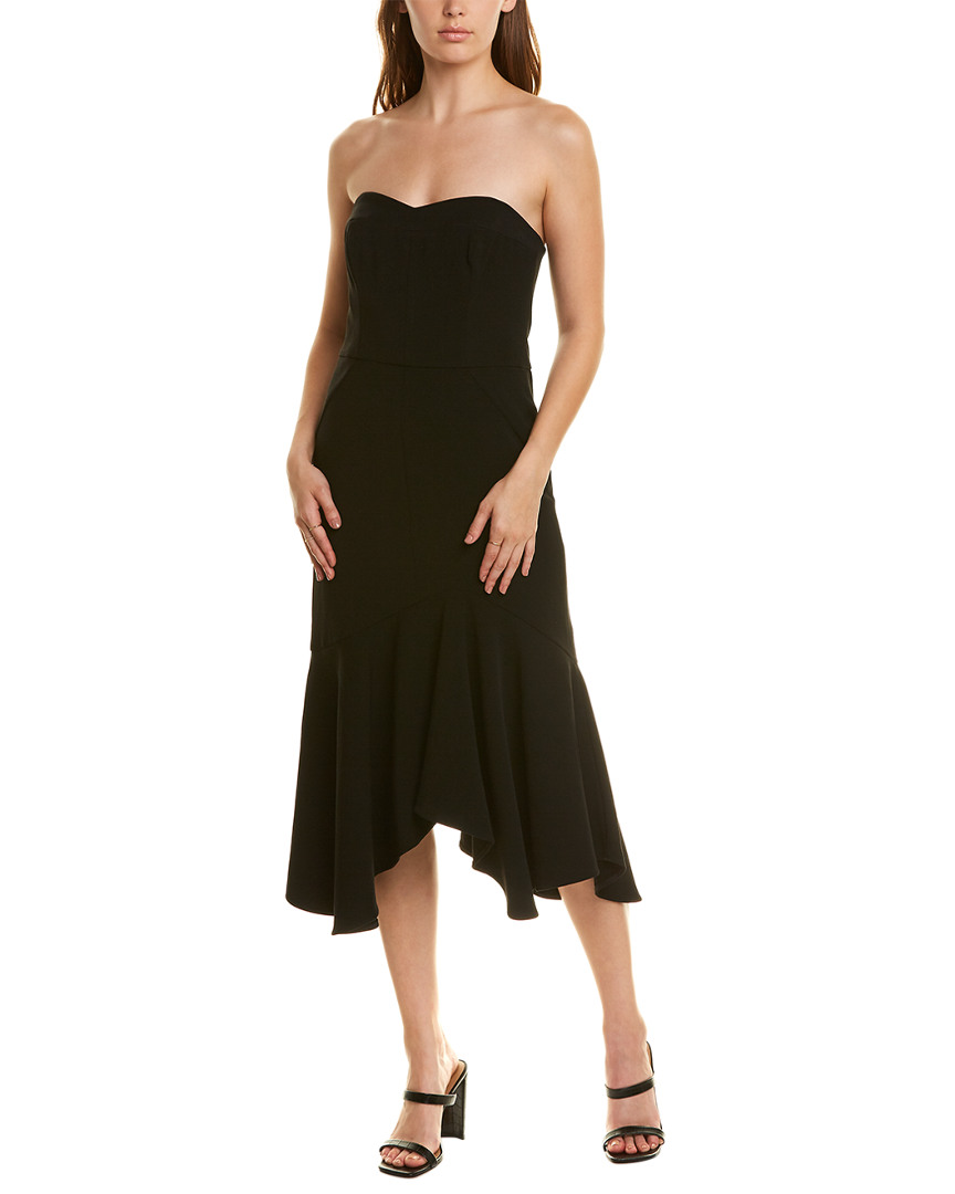 Image of Halston Heritage Flared Midi Dress