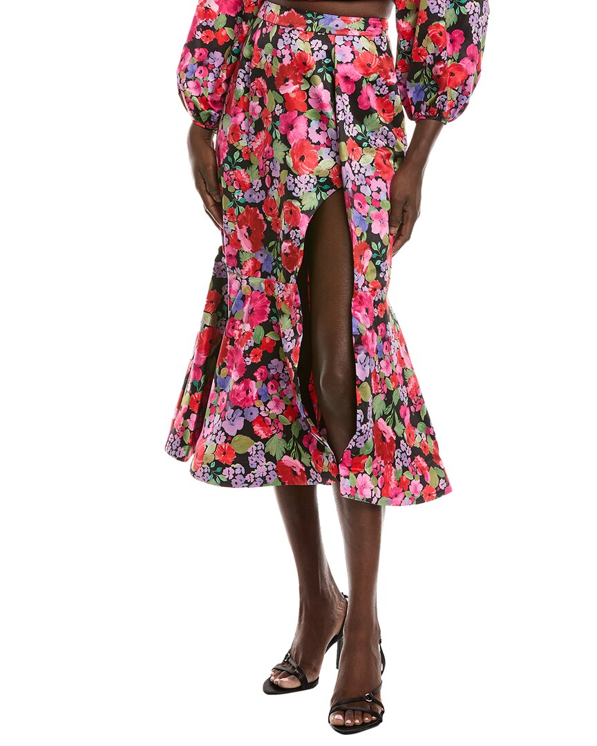 Amur Clyde Midi Skirt In Black