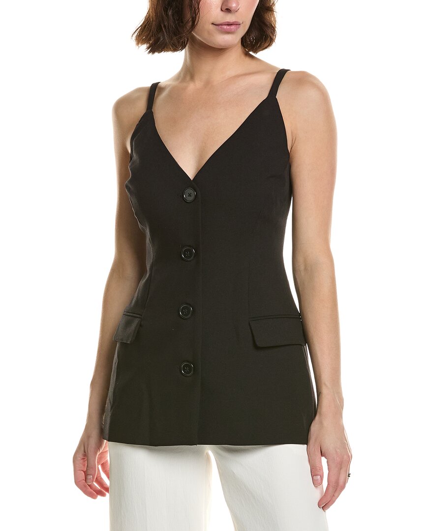 Bardot Ellera Long Line Vest In Black