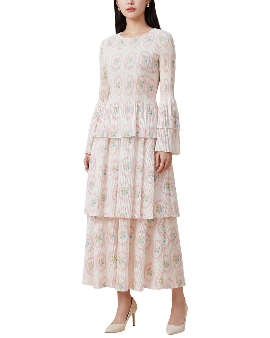 Linda Charm Midi Dress In Pink