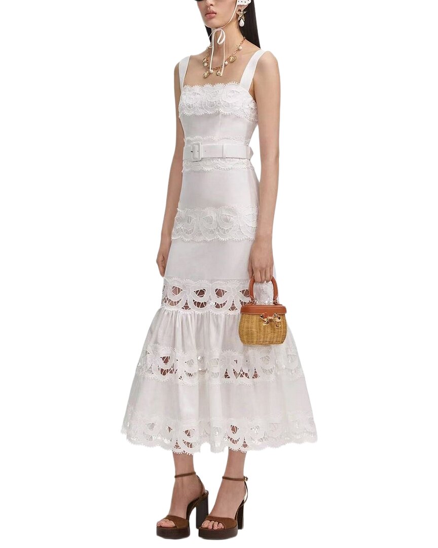Amanda Royal Midi Dress