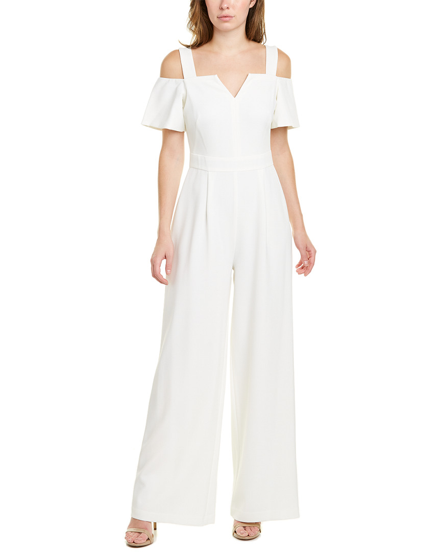 Image of Eliza J Cold-Shoulder Jumpsuit