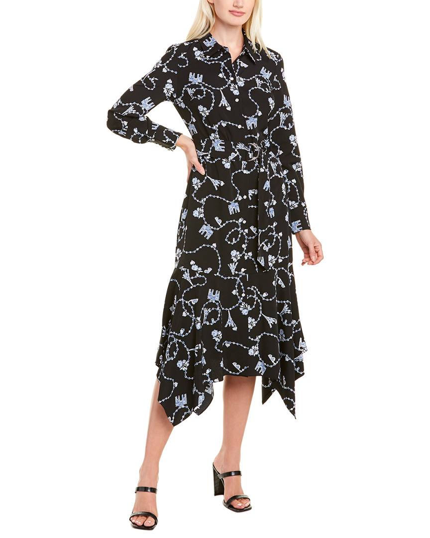 Image of KARL LAGERFELD Handkerchief Shirtdress