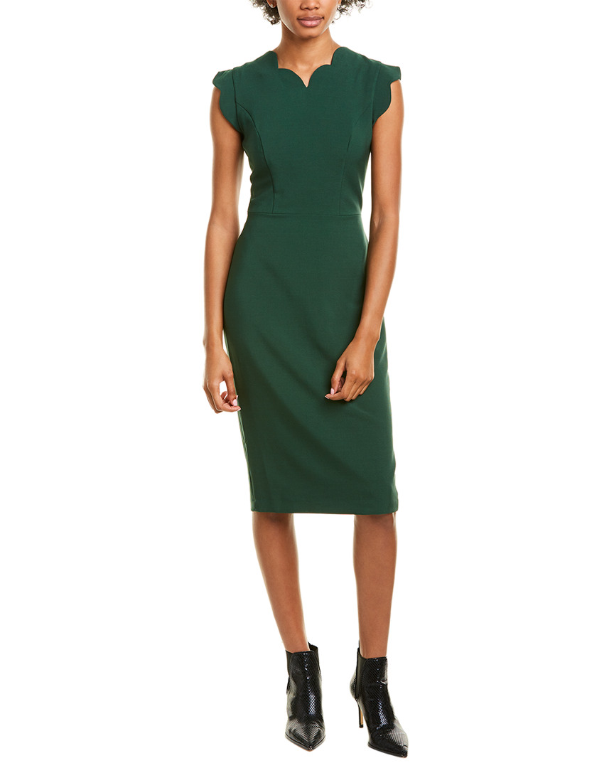 Image of Maggy London Scallop Midi Dress