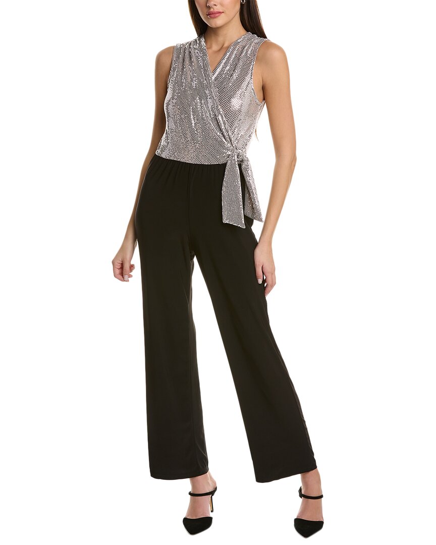 Shop Bebe Disco Dot Wrap Jumpsuit