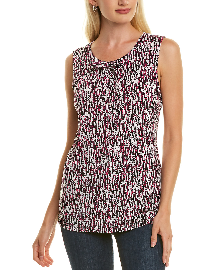 Image of KARL LAGERFELD Bow Neck Top