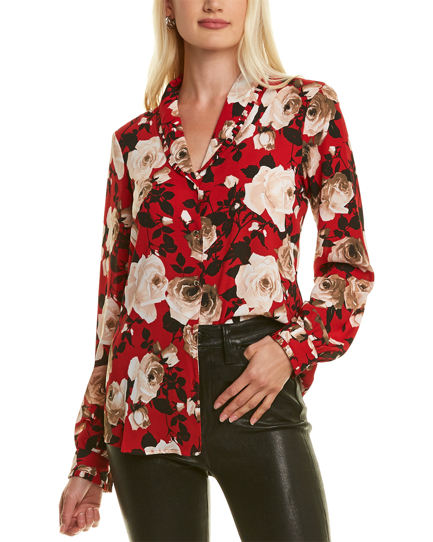 Image of KARL LAGERFELD Frill Blouse