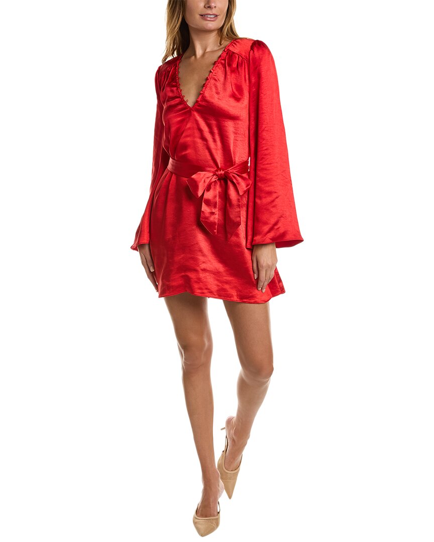 Shop Elliatt Saunders Mini Dress In Red