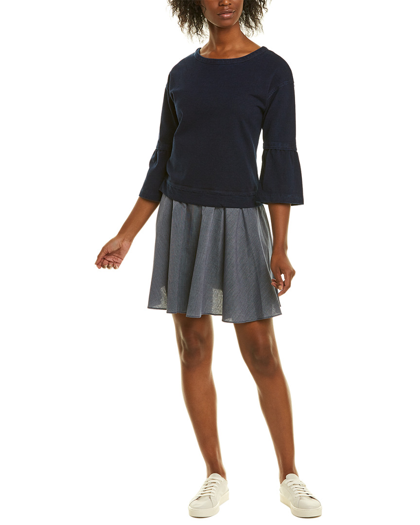 Image of Violet Weekend Jean Mini Dress