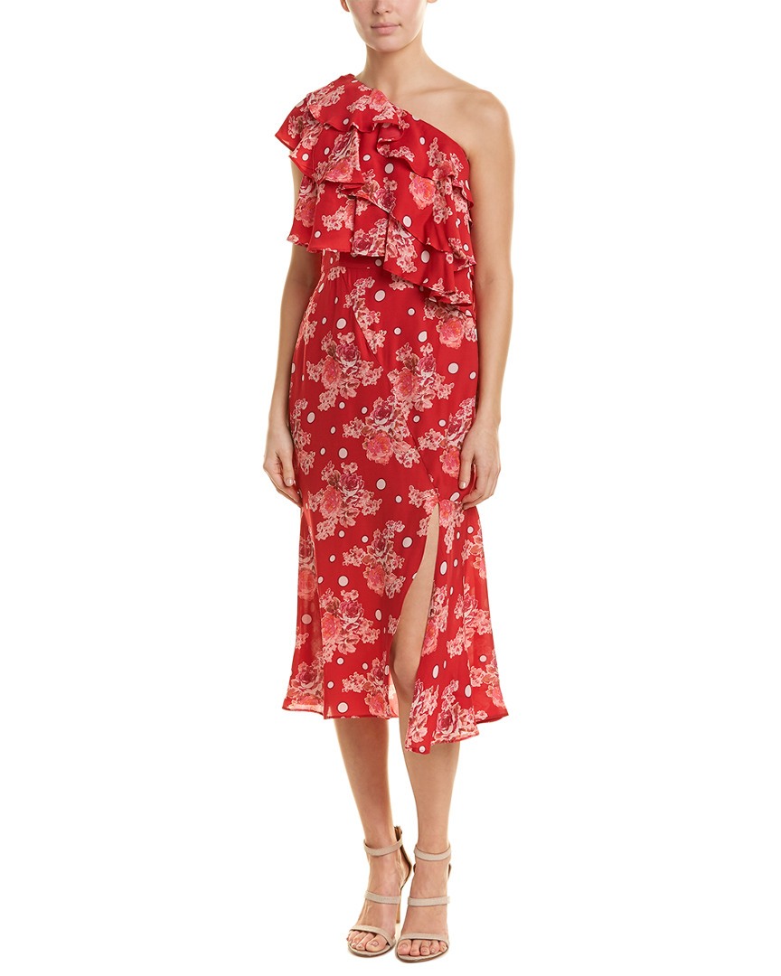 Image of Talulah One-Shoulder Midi Dress