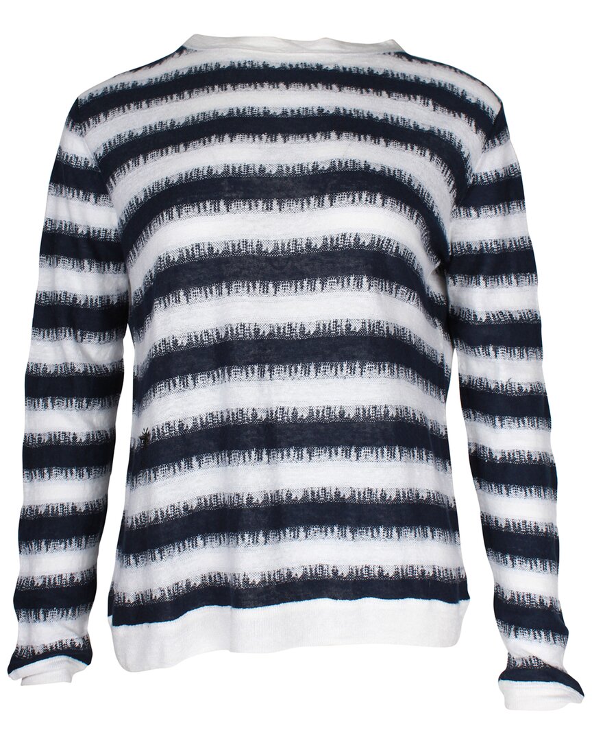 Dior Striped Sweater (authentic Pre-loved) In Blue