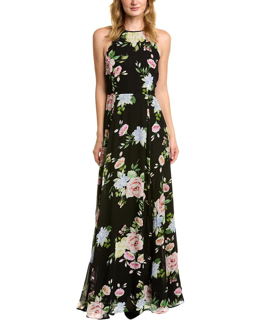 Yumi Kim Silk Maxi Dress In Black | ModeSens