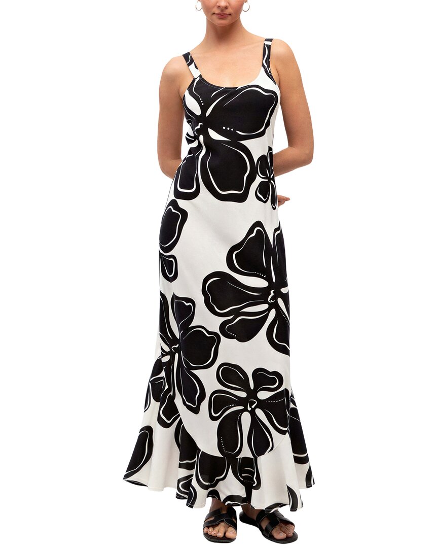 Oloey Maxi Dress In White