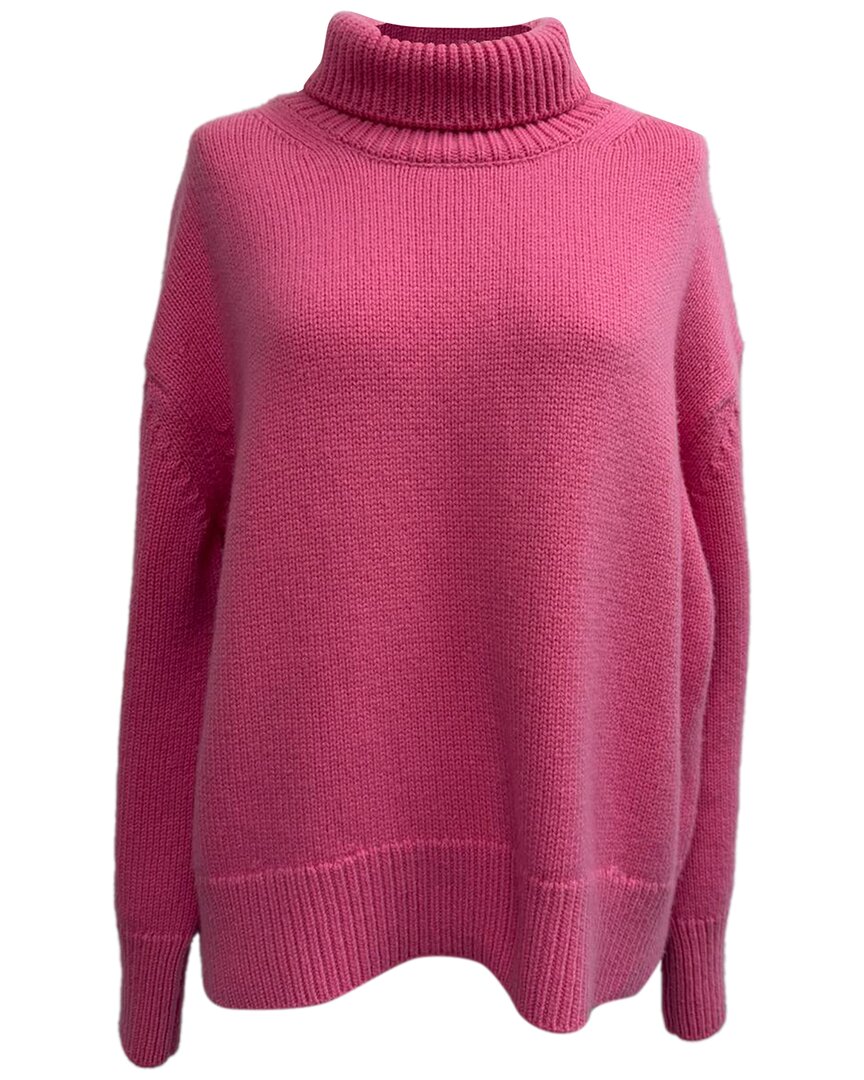Celine Turtleneck Sweater In Pink