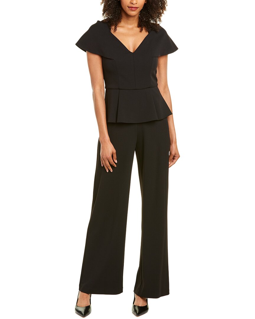 Image of Adrianna Papell Peplum Jumpsuit