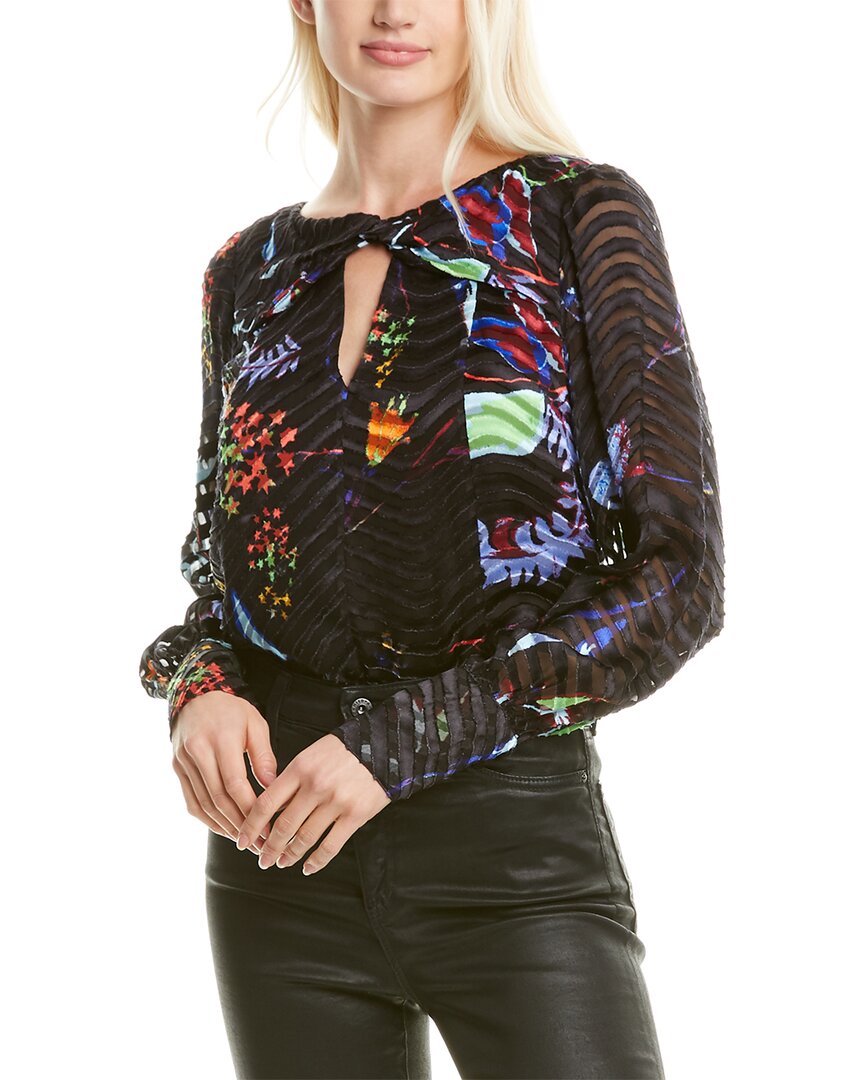 Image of Tanya Taylor Hayden Silk-Blend Top