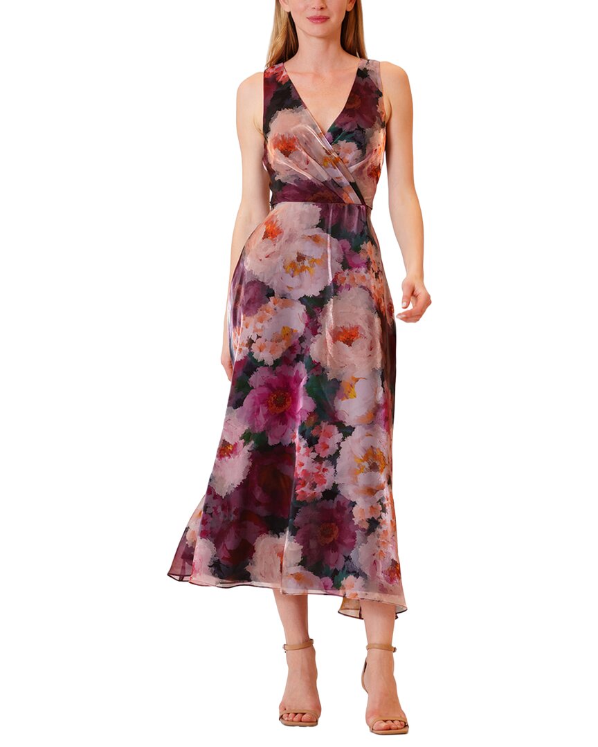 Julia Jordan Midi Dress In Pink