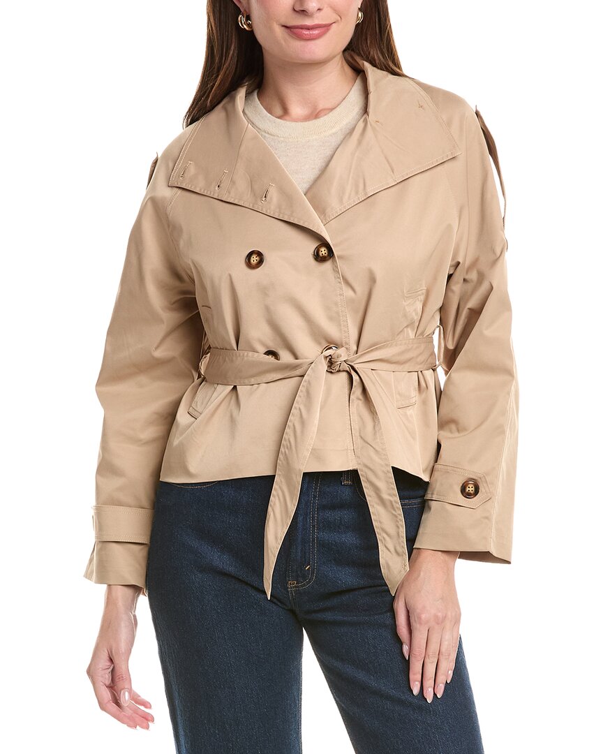 Hl Affair Coat In Brown