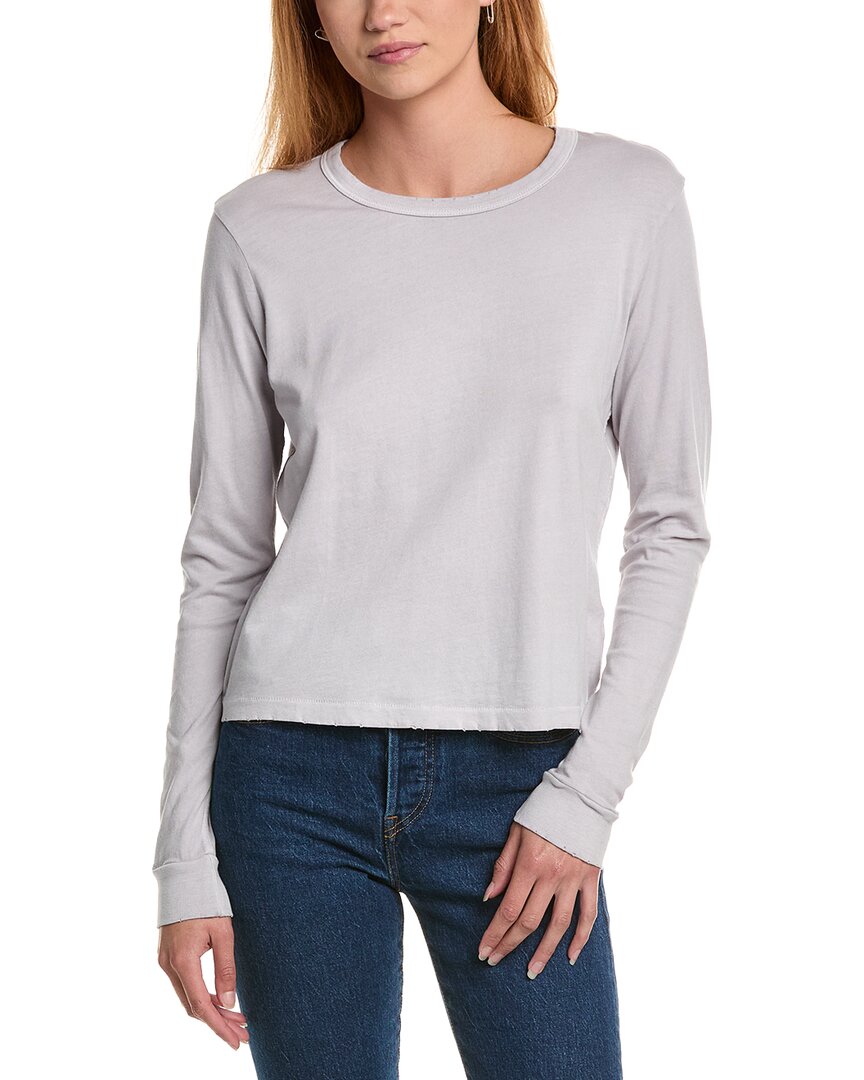 Amo Denim Amo Lovey T-shirt In Gray