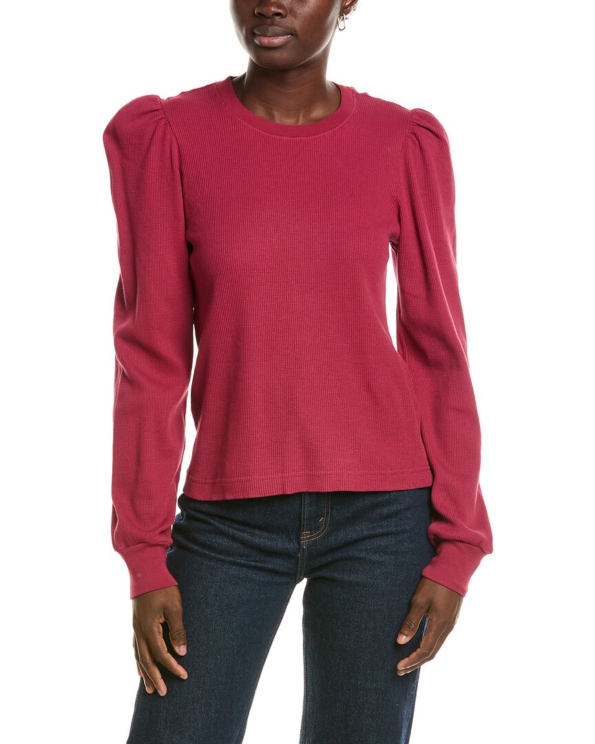 Amo Denim Amo Girly Thermal In Burgundy