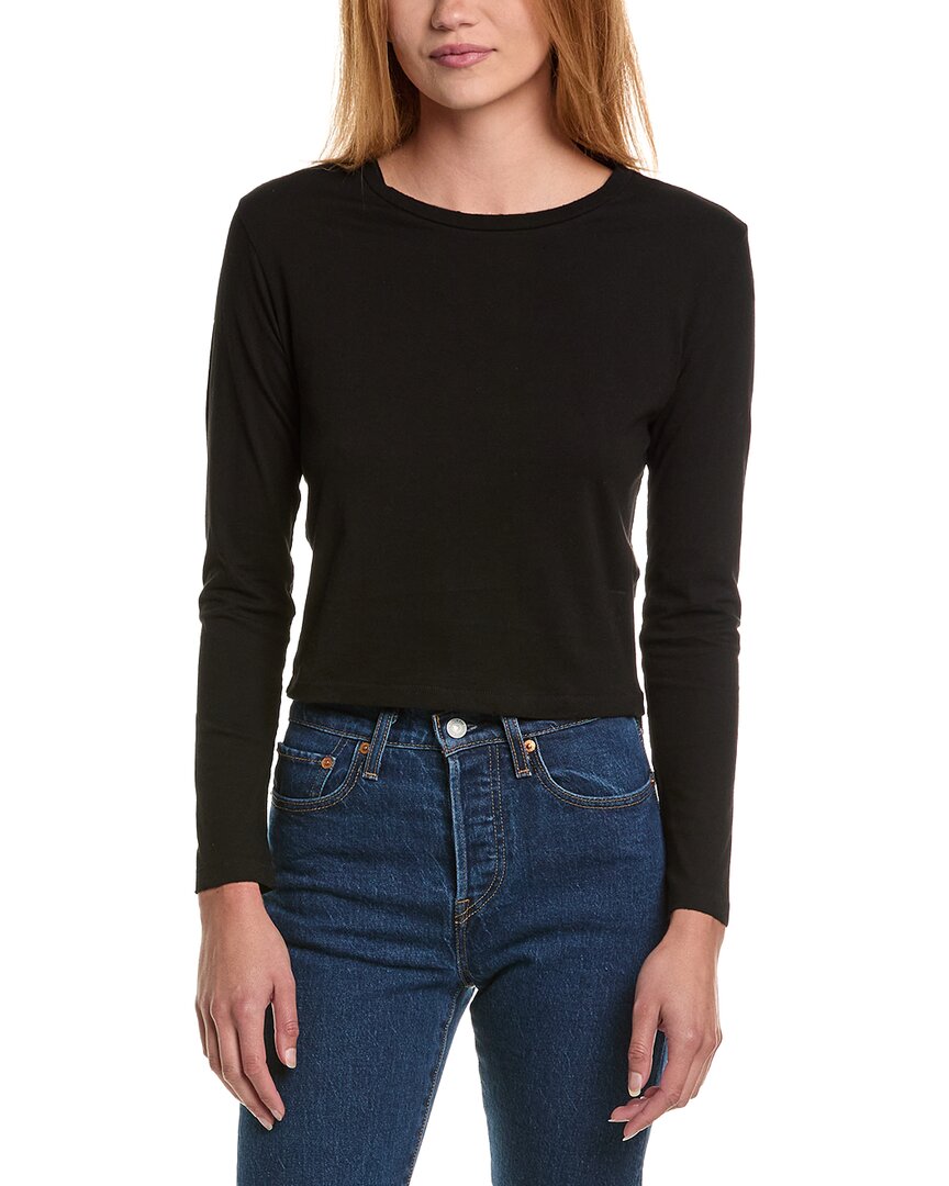 Amo Denim Amo Babe T-shirt In Yellow