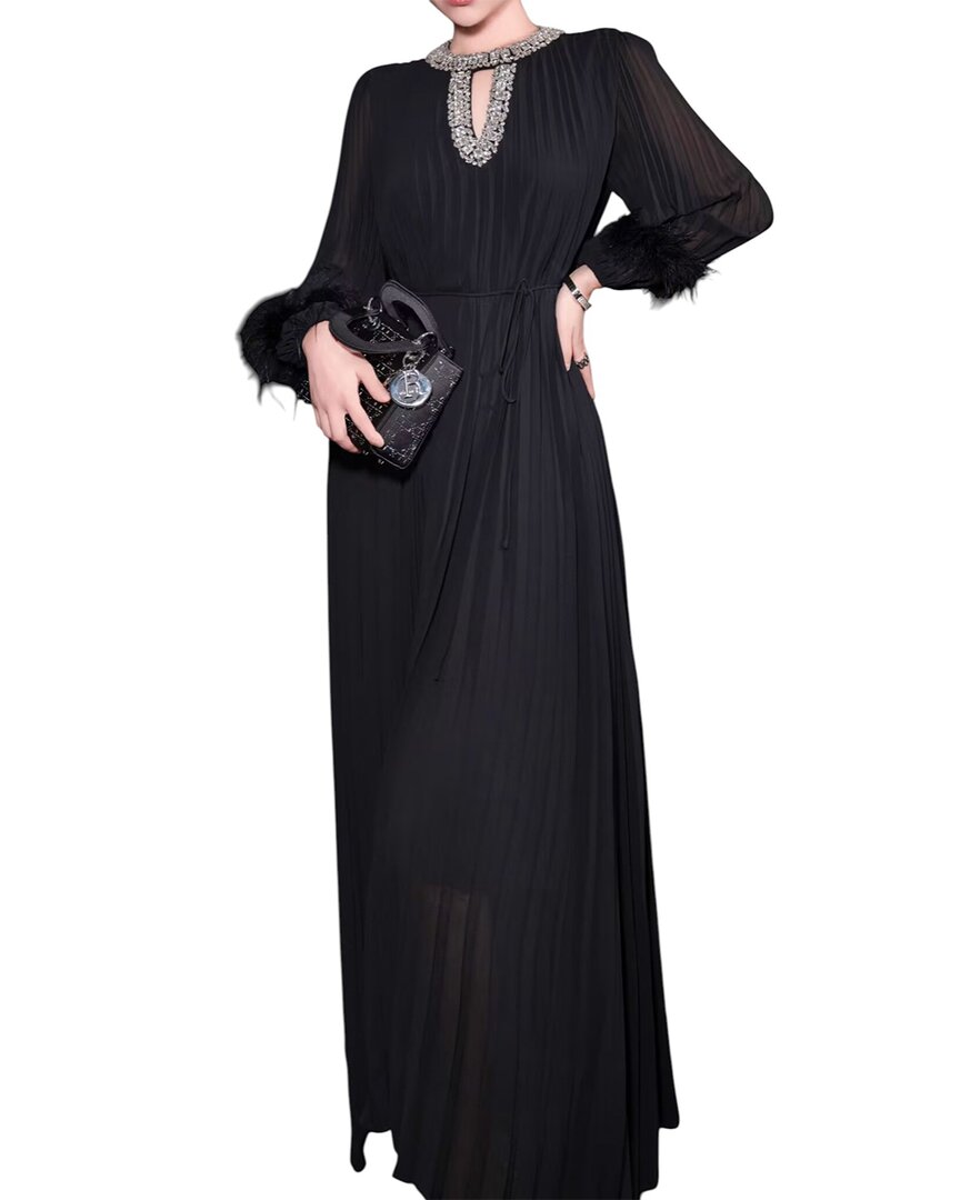 Burryco Brc By  Maxi Dress In Black