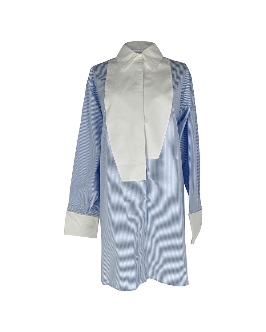 Pre-owned Loewe Pinstriped Button-down Shirt