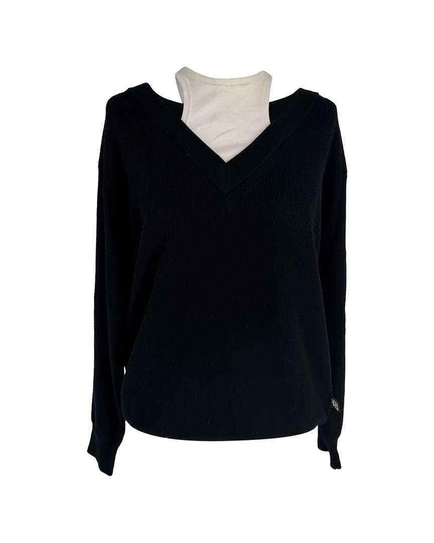 Pre-owned Alexander Mcqueen T V-neck Sweater