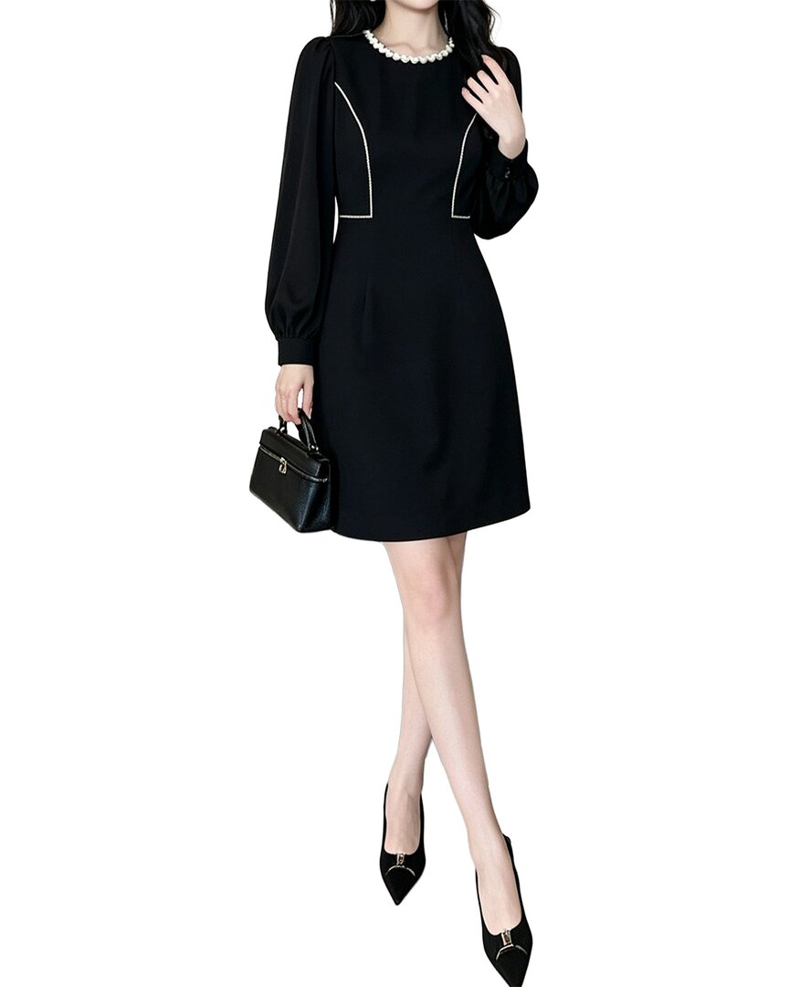 Brc By Burryco Mini Dress In Black
