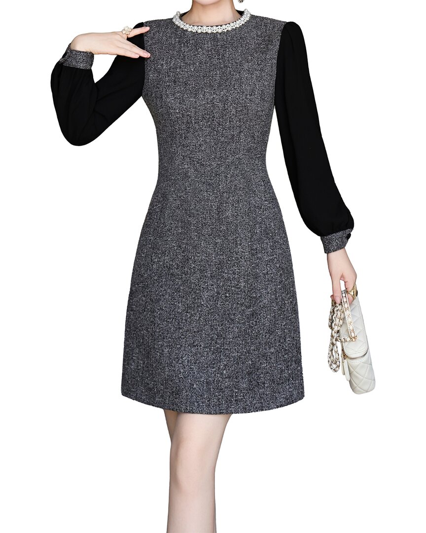 Brc By Burryco Mini Dress In Gray