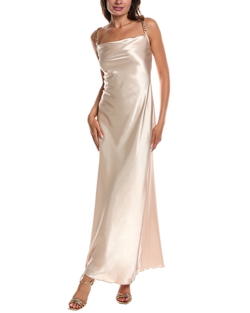 Bebe Maxi Dress In Beige