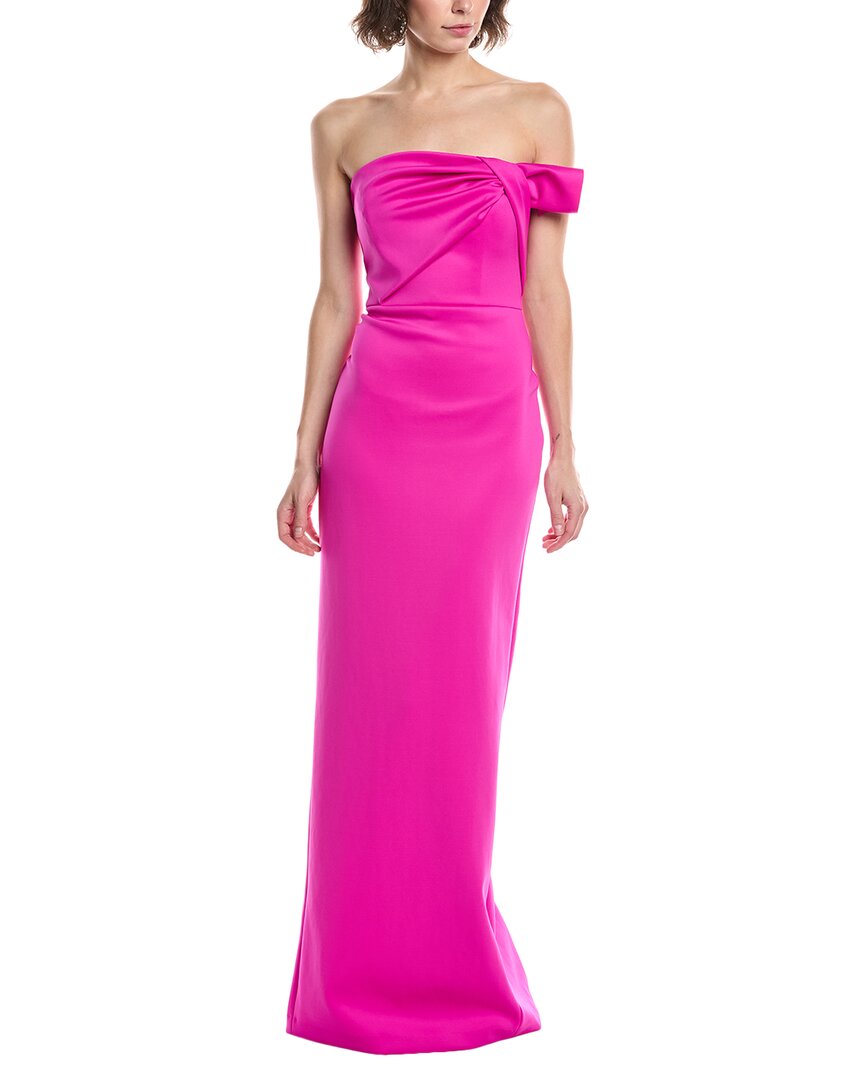 Black Halo Divina Gown In Pink