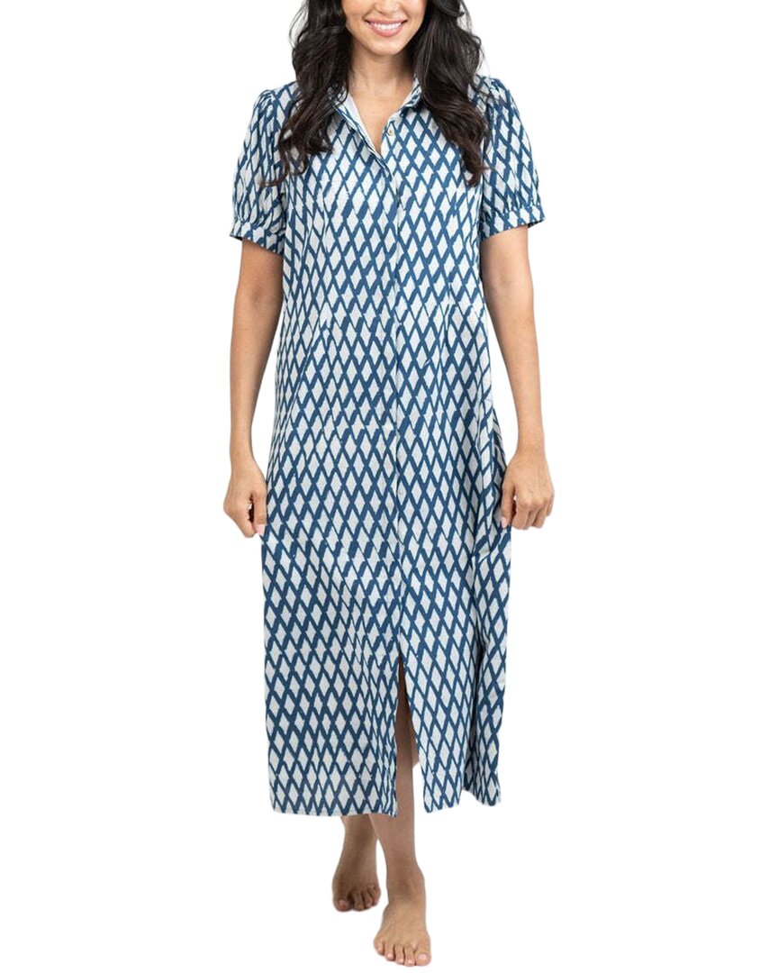 Beau & Ro Kris Dress In Blue
