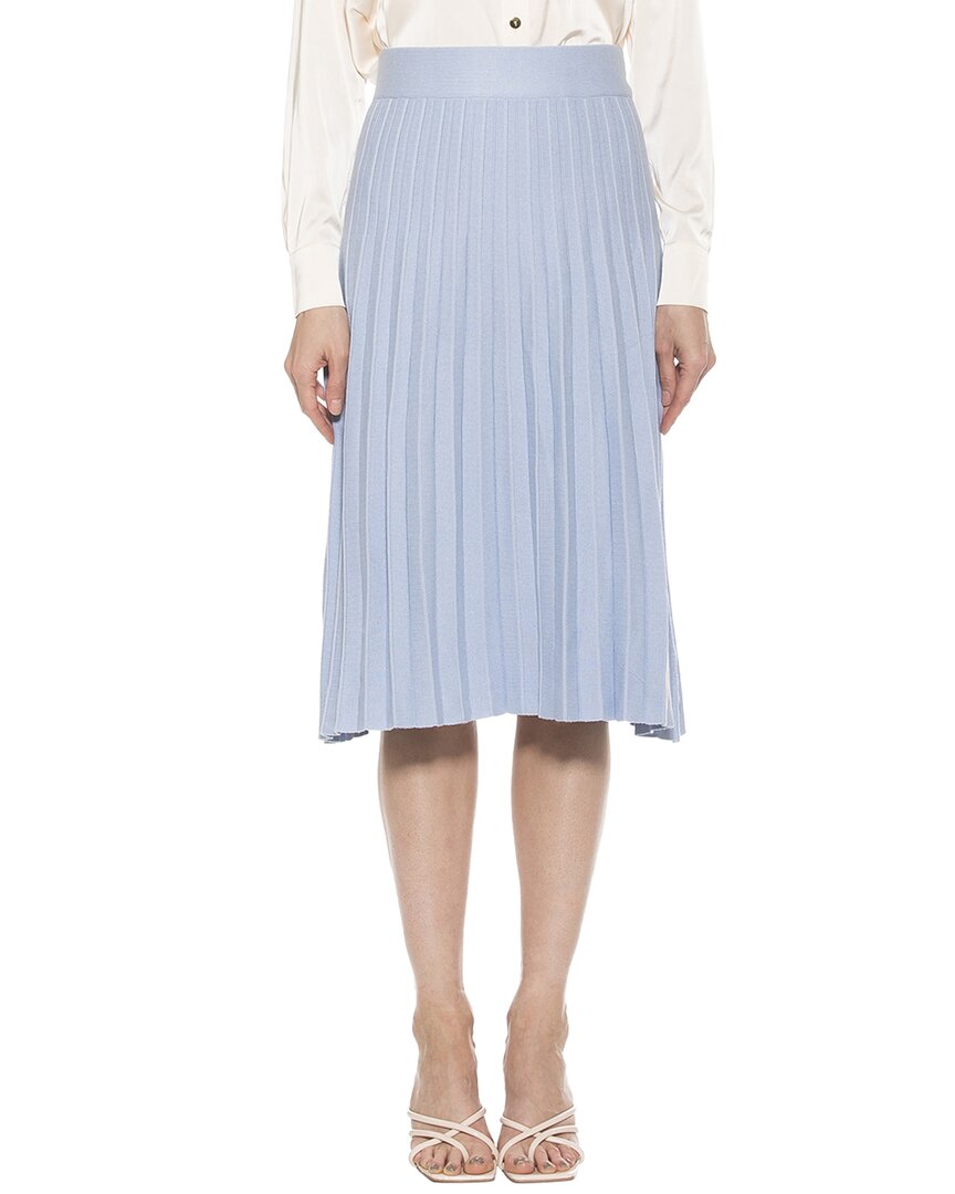 Alexia Admor Eliza Pleated Knit Skirt