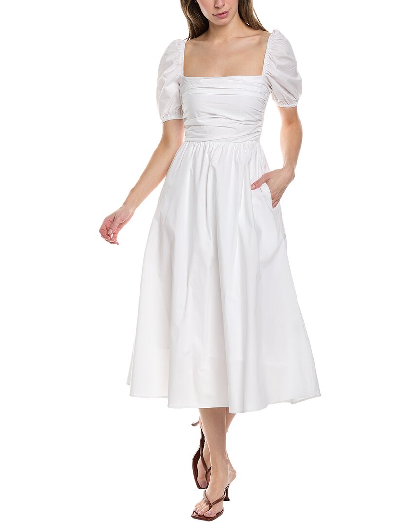 Shop Opt O.p.t. River A-line Dress In White