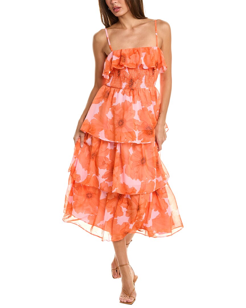 HUTCH HUTCH ZABEL MIDI DRESS