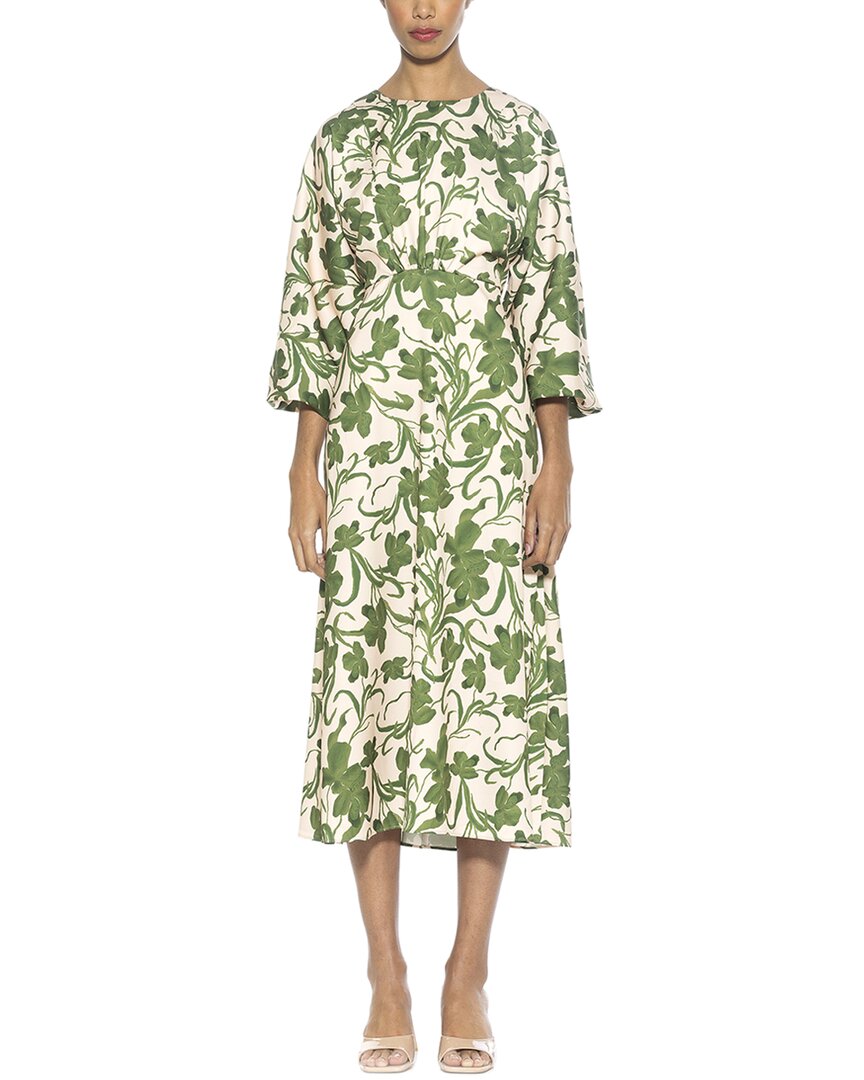 Alexia Admor Constance A-line Dress In Green