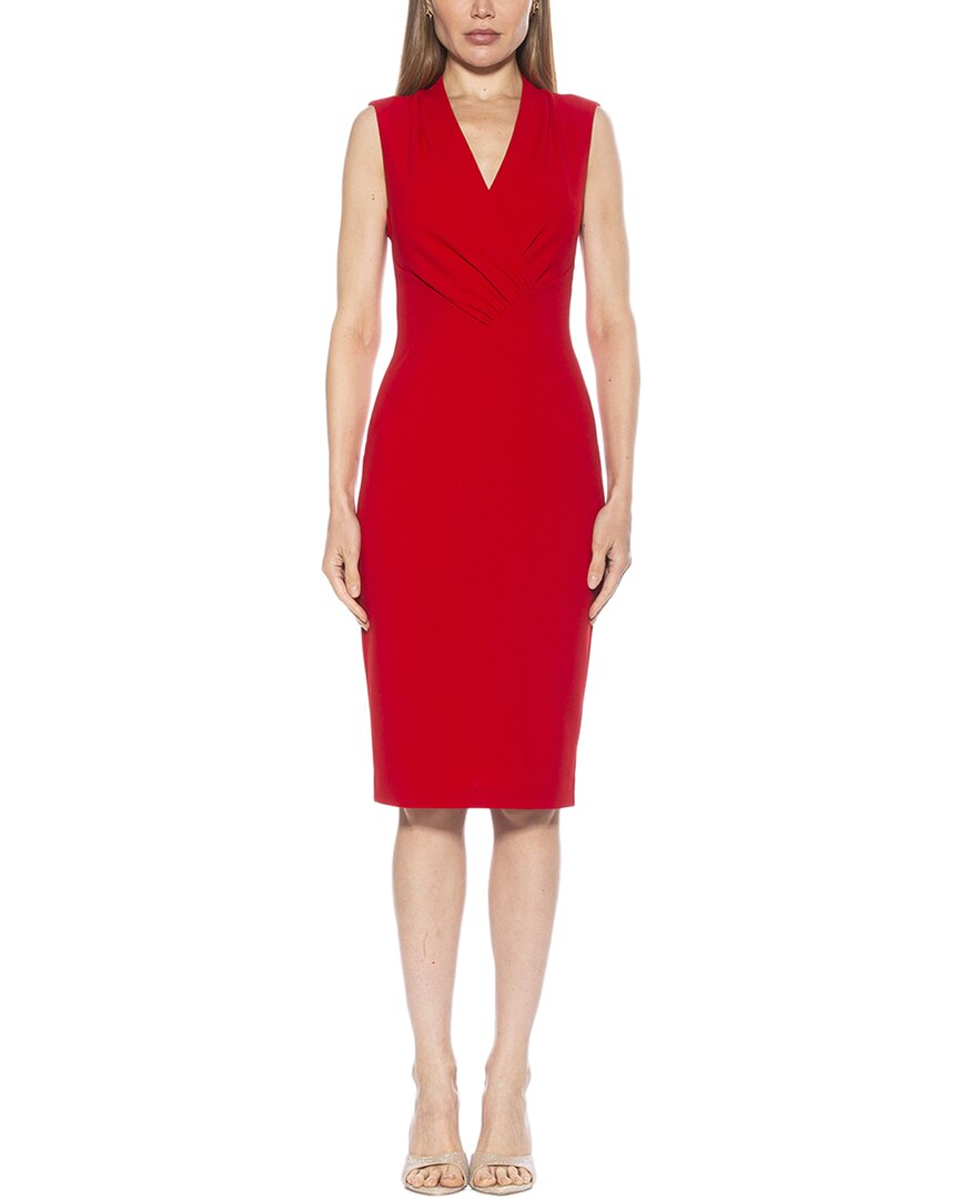 Alexia Admor Cora Sheath Dress In Red