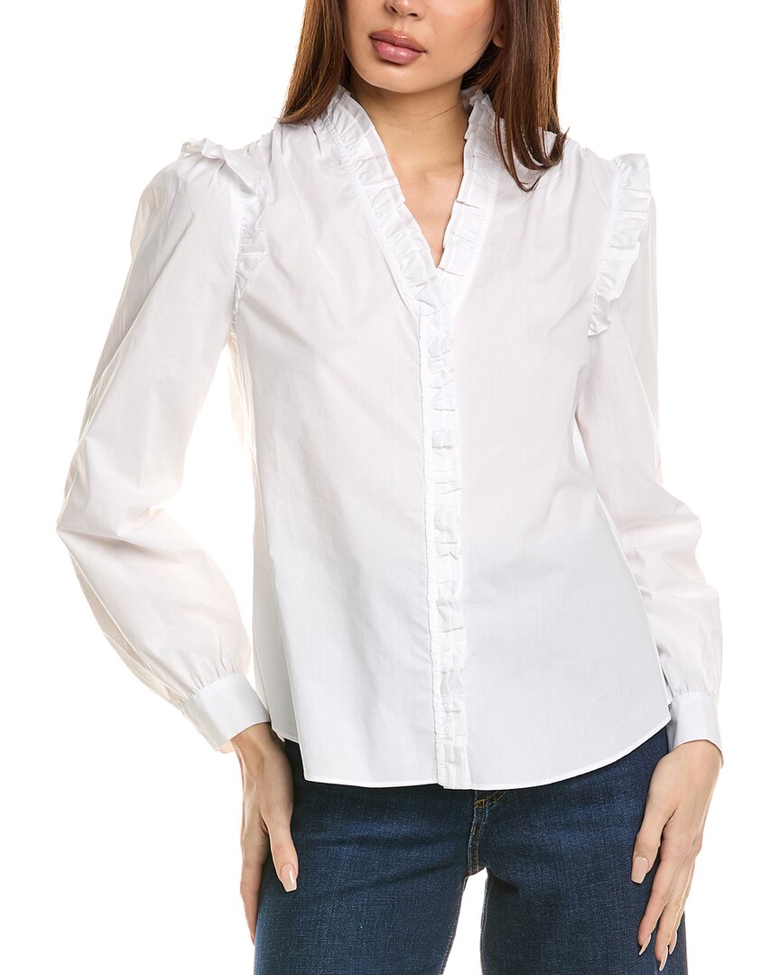 Flora Bea Nyc Natasha Top In White